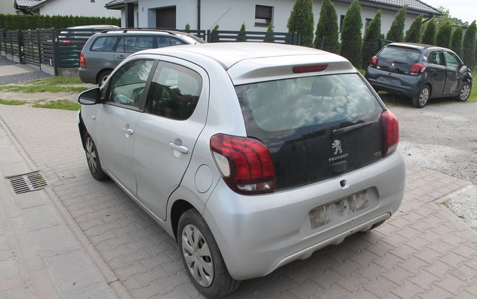 Peugeot 108 cena 15900 przebieg: 120413, rok produkcji 2015 z Przecław małe 56